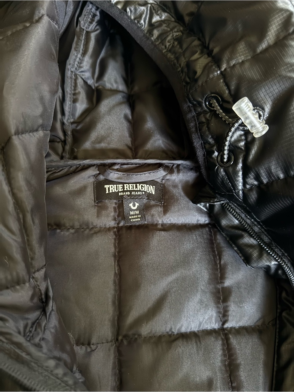 True Religion Jacket Black, Men's - Picture 2 of 6